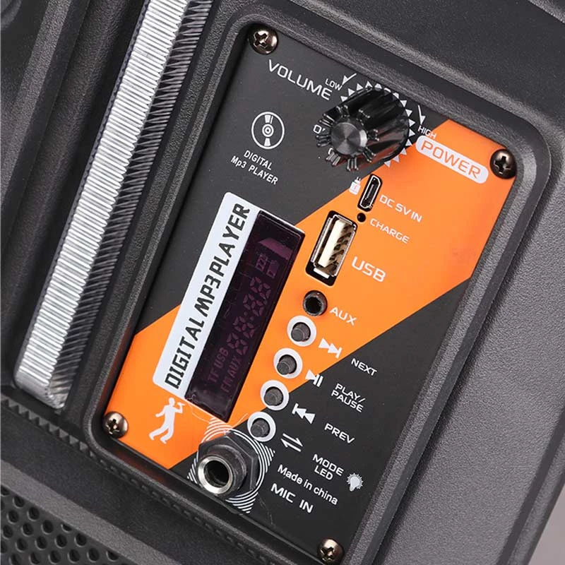 اسپیکر بلوتوثی فلش خور Kimiso QS-2805 + میکروفون و ریموت کنترل