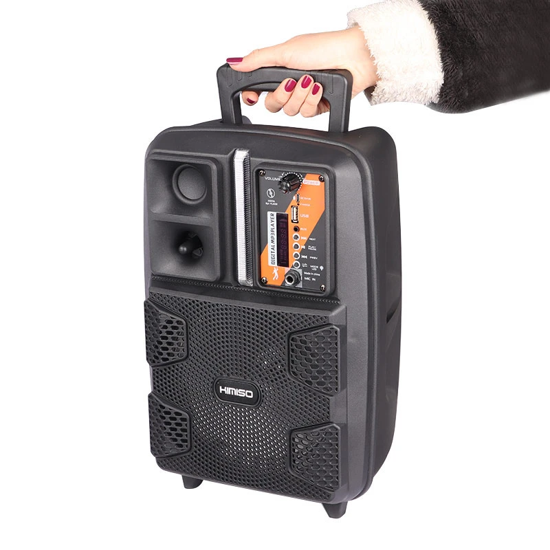 اسپیکر بلوتوثی فلش خور Kimiso QS-2805 + میکروفون و ریموت کنترل