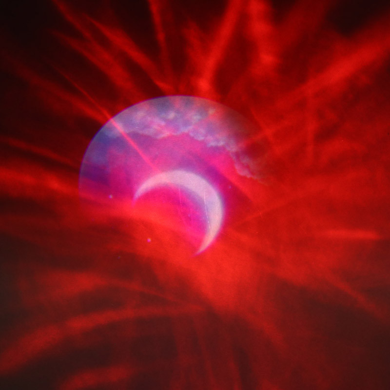 چراغ رقص نور کهکشانی اسپیکر دار بلوتوثی Astronaut YAS-4