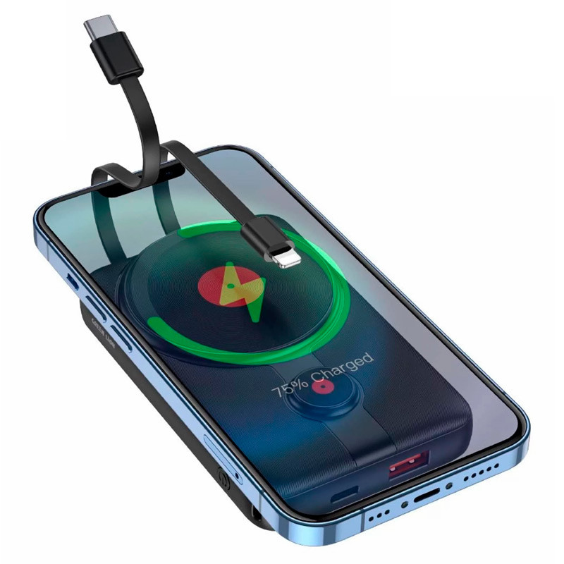 پاور بانک بی سیم فست شارژ ۱۰۰۰۰ گرین لاین Green Lion 2 In 1 Magsafe QC3.0 PD 22.5W