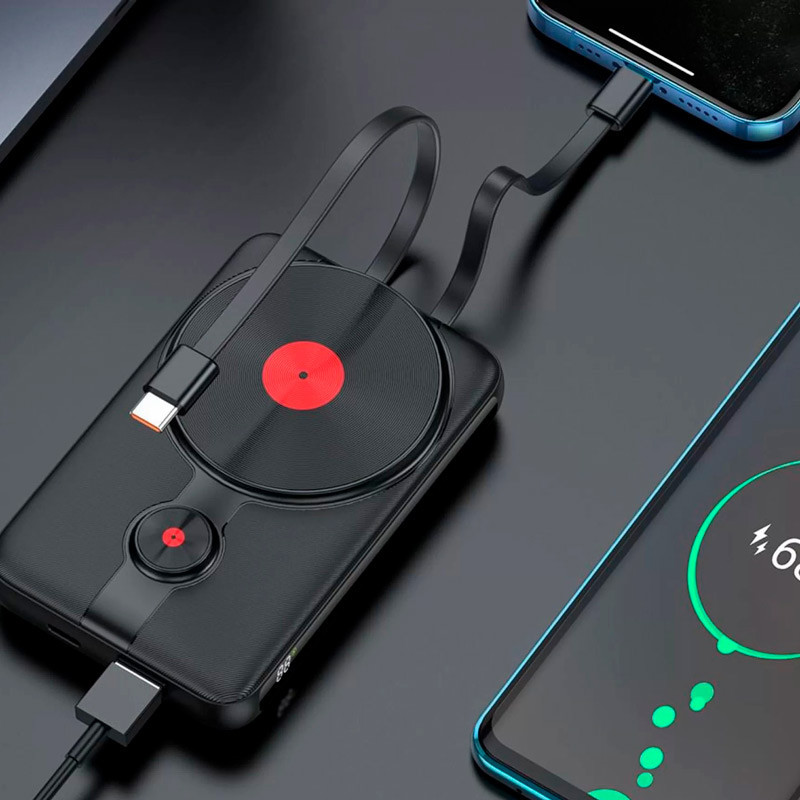 پاور بانک بی سیم فست شارژ ۱۰۰۰۰ گرین لاین Green Lion 2 In 1 Magsafe QC3.0 PD 22.5W