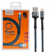 کابل Ldnio LS64 2.4A 2m Type-C