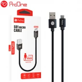 کابل کوتاه میکرو یو اس بی ProOne S01 Series PCC125 20cm