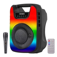اسپیکر بلوتوثی رم و فلش خور Kimiso QS-6812 + میکروفون و ریموت کنترل