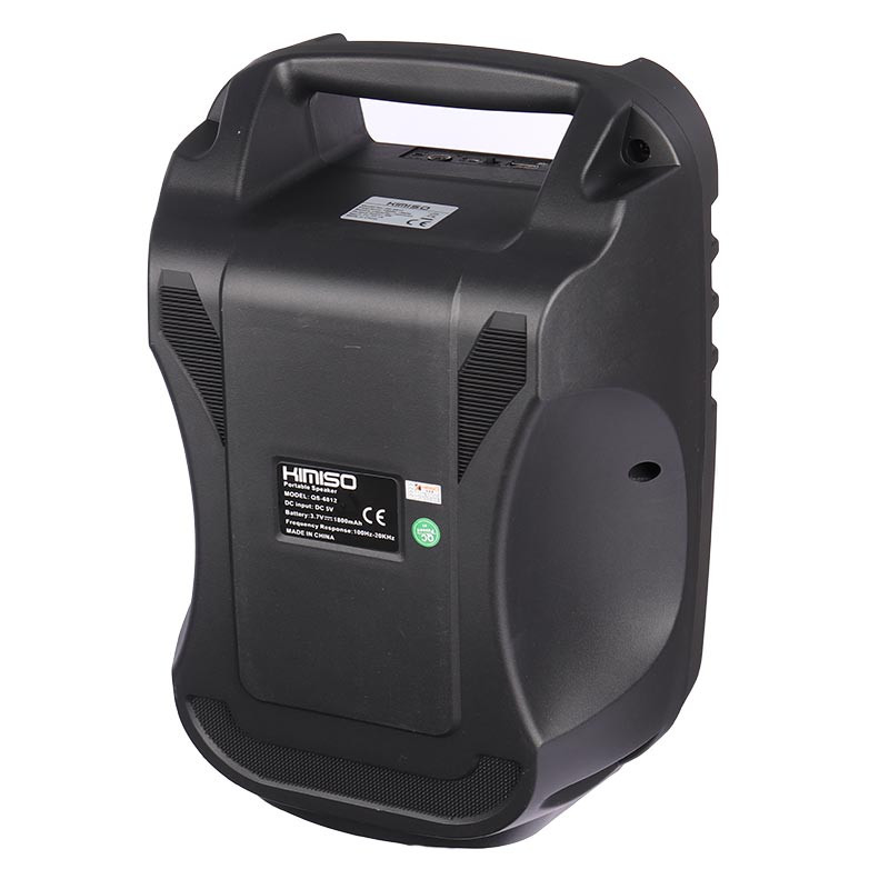 اسپیکر بلوتوثی رم و فلش خور Kimiso QS-6812 + میکروفون و ریموت کنترل