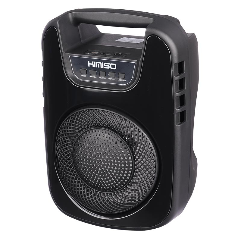 اسپیکر بلوتوثی رم و فلش خور Kimiso QS-6812 + میکروفون و ریموت کنترل