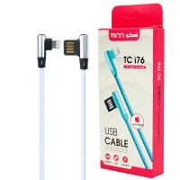 کابل آیفونی TSCO TC i76 2.1A 1m دو سر L