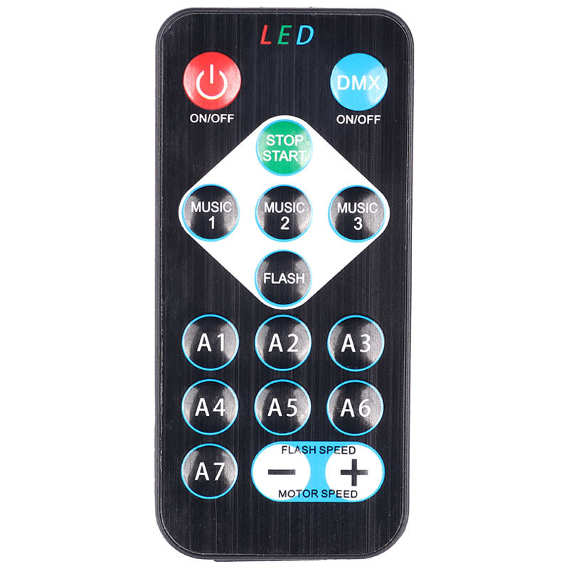 لامپ رقص نور LED Party Light 3W + ریموت کنترل