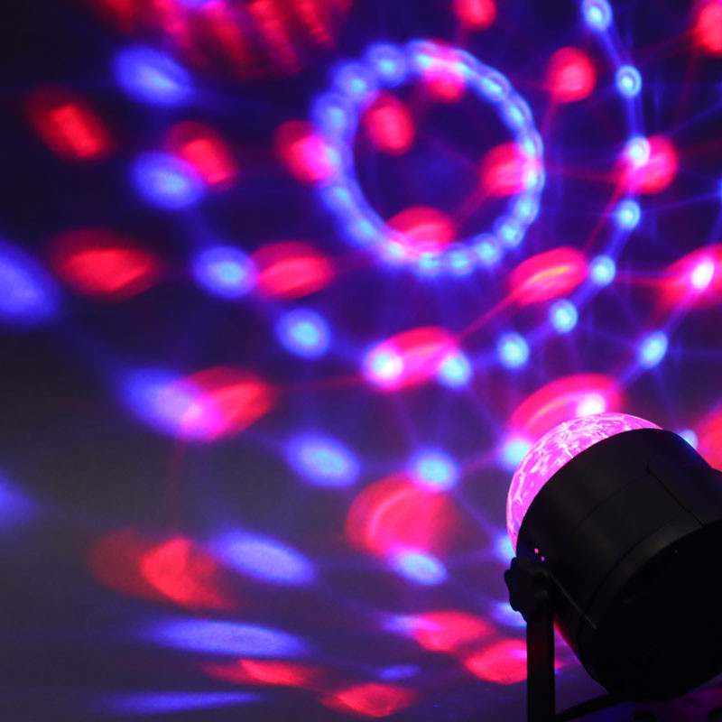 لامپ رقص نور LED Party Light 3W + ریموت کنترل