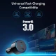 شارژر فندکی فست شارژ Anker PowerDrive+ III Duo PD 3A 30W