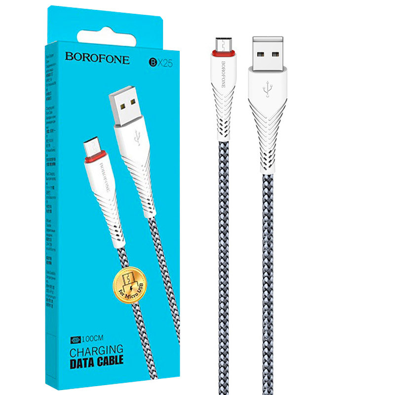 کابل میکرو یو اس بی Borofone BX25 1m