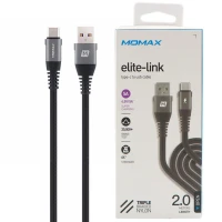 کابل فست شارژ Momax Elite-Link Type-C 2m