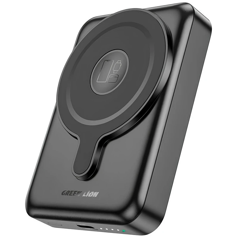 پاور بانک بی سیم فست شارژ ۱۰۰۰۰ گرین لاین Green Lion 3 In 1 Magsafe PD 20W