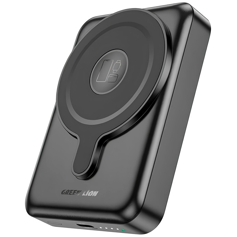 پاور بانک بی سیم فست شارژ ۱۰۰۰۰ گرین لاین Green Lion 3 In 1 Magsafe PD 20W