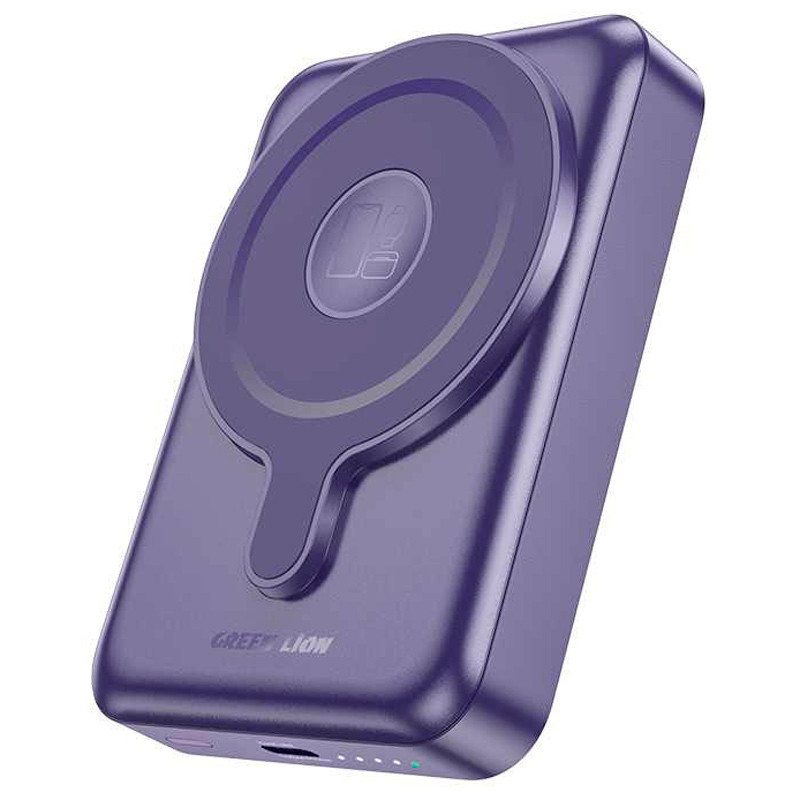 پاور بانک بی سیم فست شارژ ۱۰۰۰۰ گرین لاین Green Lion 3 In 1 Magsafe PD 20W