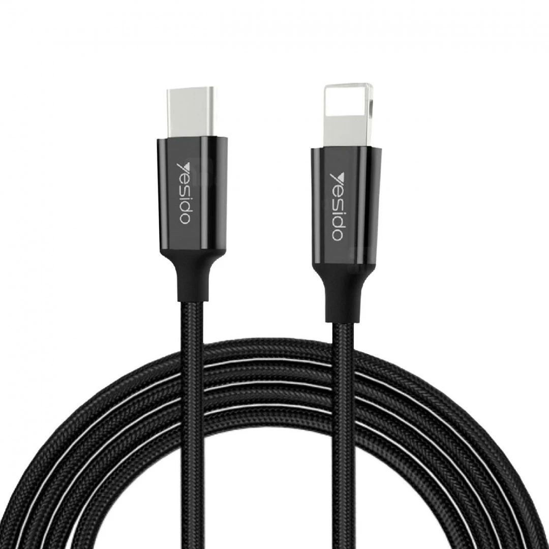 کابل تبدیل Yesido CA-30 Type-C to Lightning 1.2m