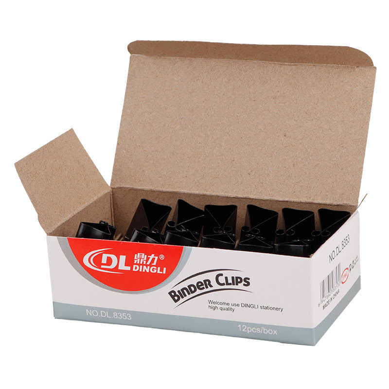 گیره دوبل DL Dingli DL.8353 32mm بسته ۱۲ عددی
