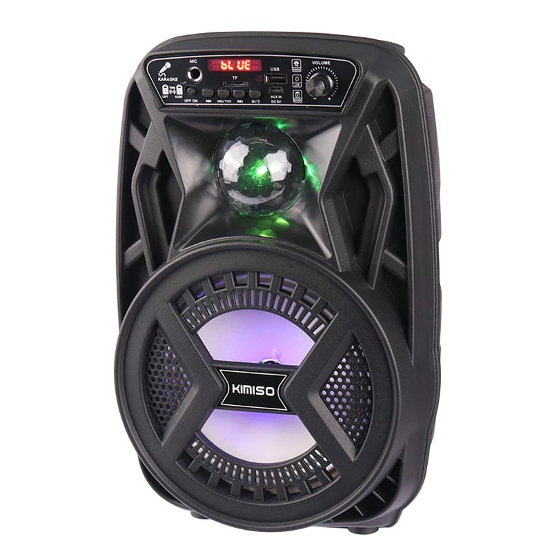 اسپیکر بلوتوثی رم و فلش خور Kimiso QS-3603 + میکروفون