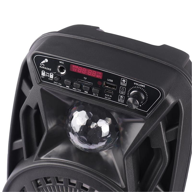 اسپیکر بلوتوثی رم و فلش خور Kimiso QS-3603 + میکروفون