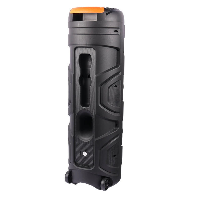 اسپیکر چمدانی بلوتوثی رم و فلش خور Kimiso QS-8208 + میکروفون و ریموت کنترل