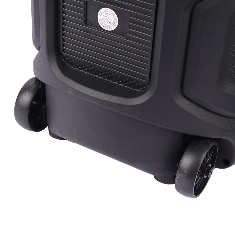اسپیکر چمدانی بلوتوثی رم و فلش خور Kimiso QS-8208 + میکروفون و ریموت کنترل
