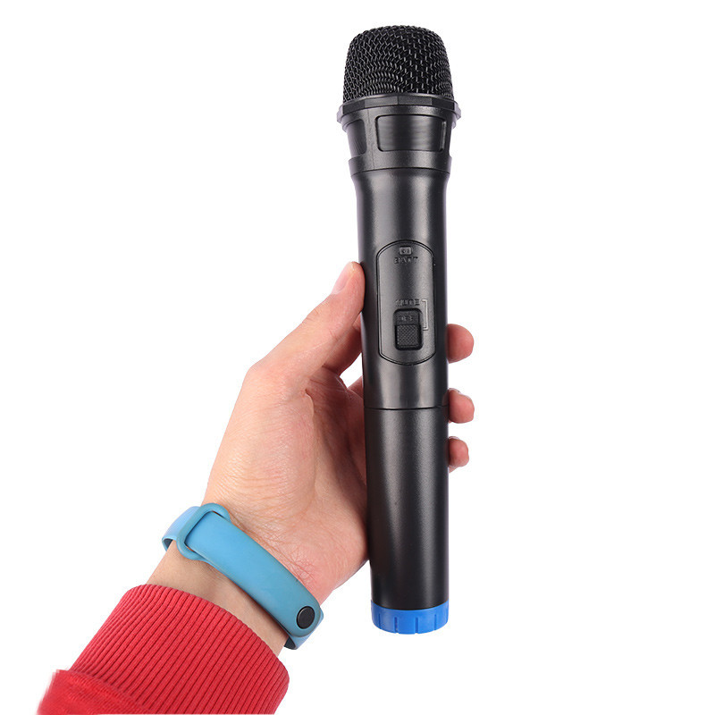 اسپیکر چمدانی بلوتوثی رم و فلش خور Kimiso QS-8208 + میکروفون و ریموت کنترل