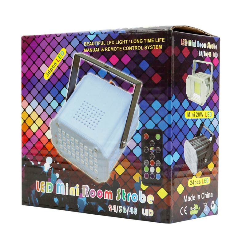 چراغ رقص نور LED Mini Room Strobe 20W