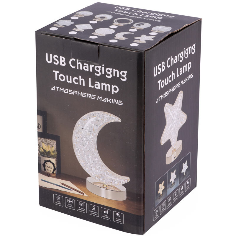 چراغ خواب Touch Lamp طرح ماه