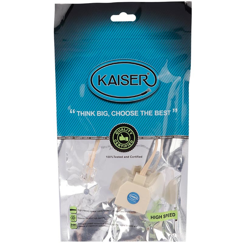 تبدیل 1 به 2 سوکت تلفن Kaiser