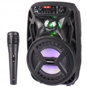 اسپیکر بلوتوثی رم و فلش خور Kimiso QS-3603 + میکروفون