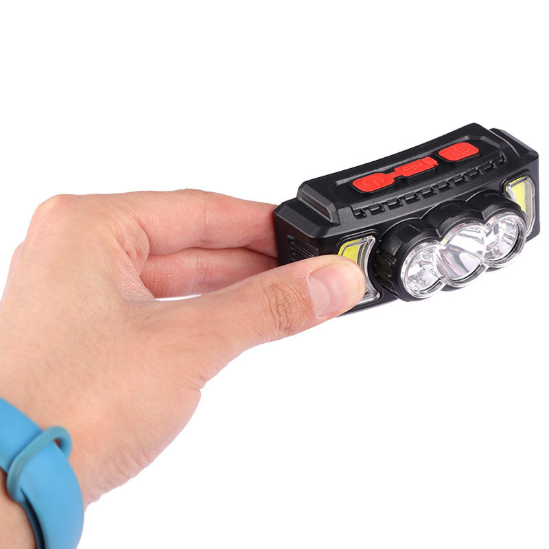 چراغ قوه پیشانی هدلایت شارژی Floodlight HX-810S