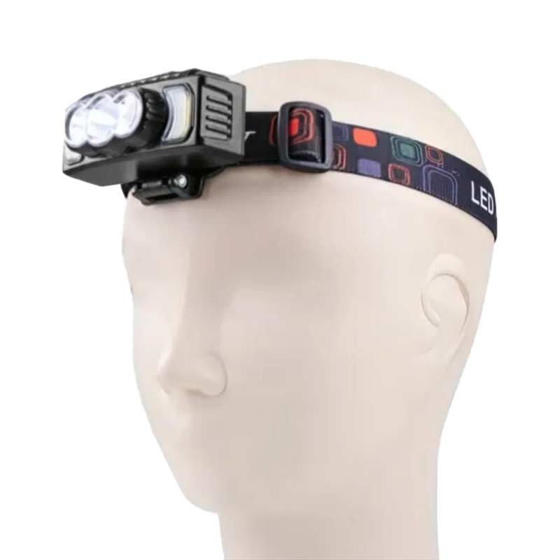 چراغ قوه پیشانی هدلایت شارژی Floodlight HX-810S