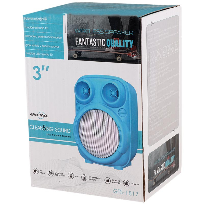 اسپیکر بلوتوثی گریت نایس GTS-1817