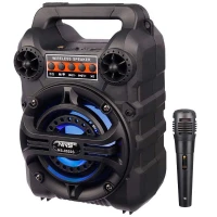 اسپیکر بلوتوثی رم و فلش خور خورشیدی NNS NS-8020S + میکروفون