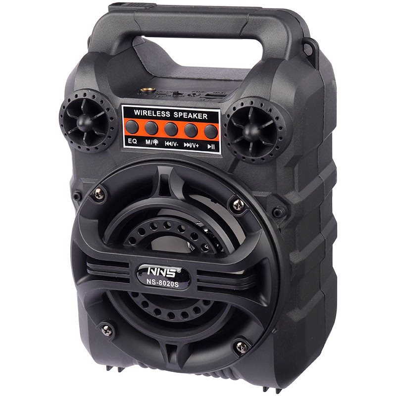 اسپیکر بلوتوثی رم و فلش خور خورشیدی NNS NS-8020S + میکروفون