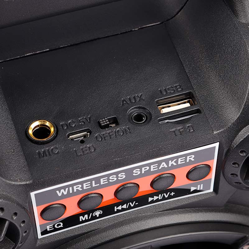 اسپیکر بلوتوثی رم و فلش خور خورشیدی NNS NS-8020S + میکروفون