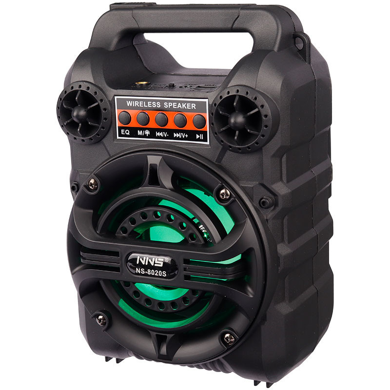 اسپیکر بلوتوثی رم و فلش خور خورشیدی NNS NS-8020S + میکروفون