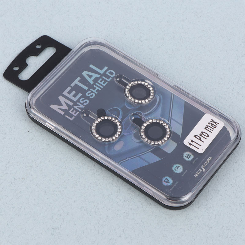 محافظ لنز رینگی نگین دار iPhone 11 / 11 Pro / 11 Pro Max / 12 / 12 Mini