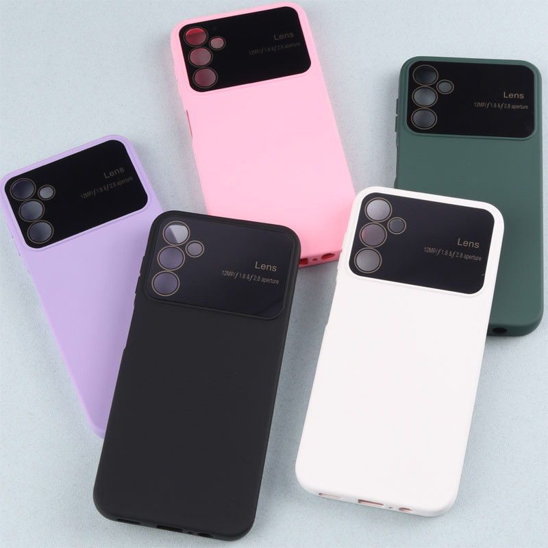 قاب سیلیکونی Lens Aperture محافظ لنزدار Samsung Galaxy A14 4G / A14 5G