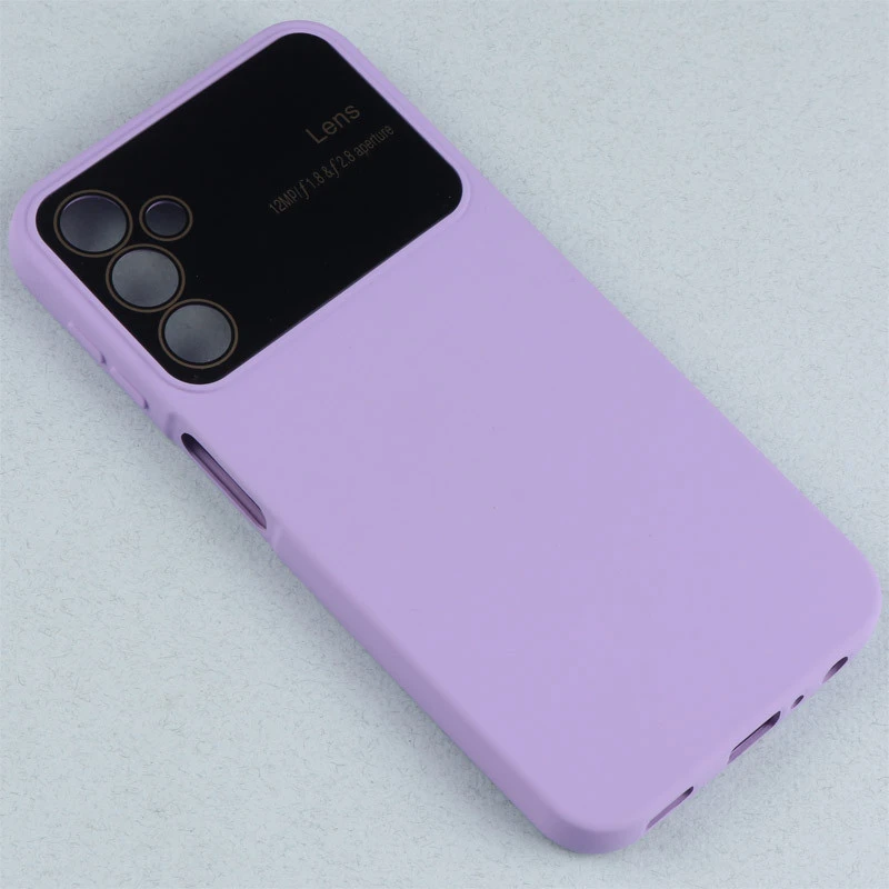 قاب سیلیکونی Lens Aperture محافظ لنزدار Samsung Galaxy A24 4G