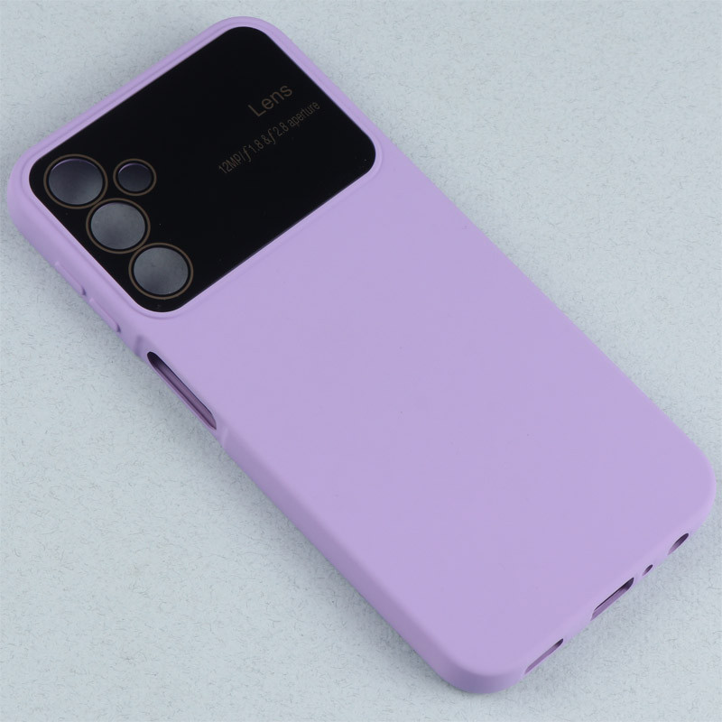 قاب سیلیکونی Lens Aperture محافظ لنزدار Samsung Galaxy A24 4G