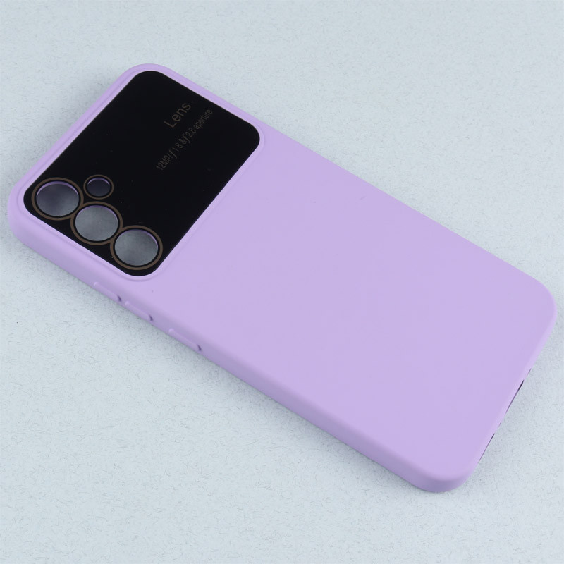 قاب سیلیکونی Lens Aperture محافظ لنزدار Samsung Galaxy A34