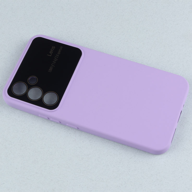 قاب سیلیکونی Lens Aperture محافظ لنزدار Samsung Galaxy A54