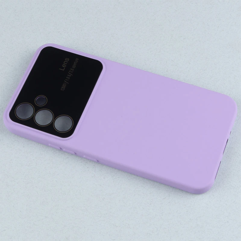 قاب سیلیکونی Lens Aperture محافظ لنزدار Samsung Galaxy A54