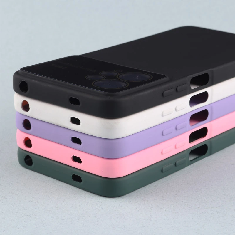 قاب سیلیکونی Lens Aperture محافظ لنزدار Xiaomi Redmi Note 12 4G