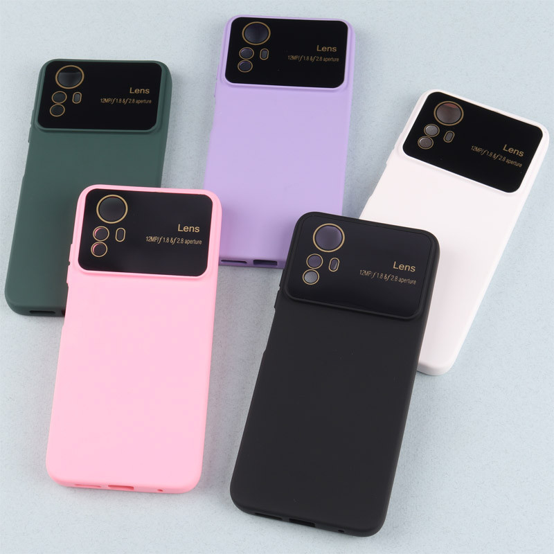 قاب سیلیکونی Lens Aperture محافظ لنزدار Xiaomi Redmi Note 12S