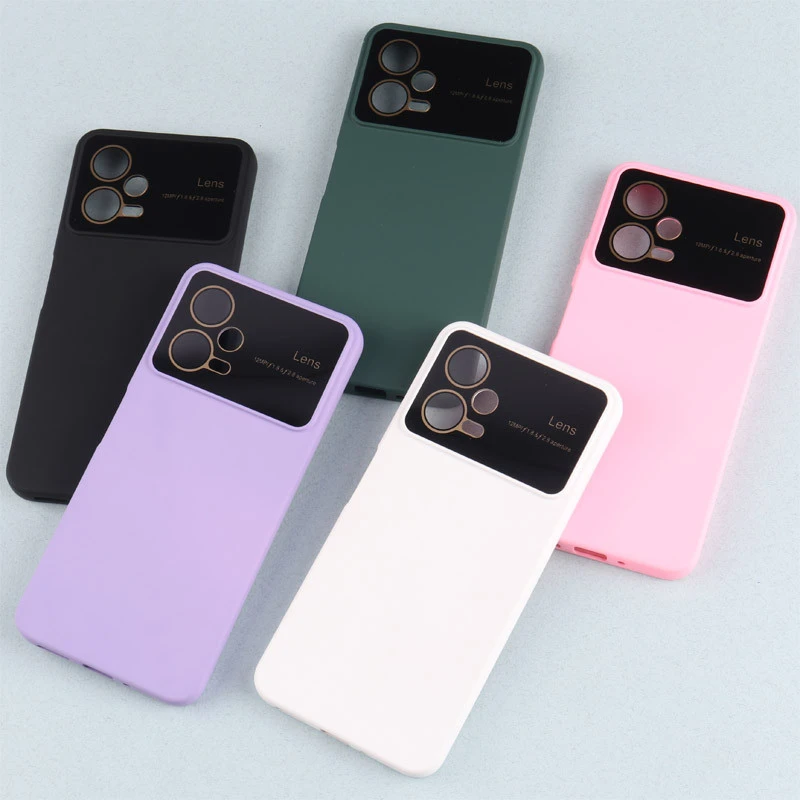قاب سیلیکونی Lens Aperture محافظ لنزدار Xiaomi Poco X5