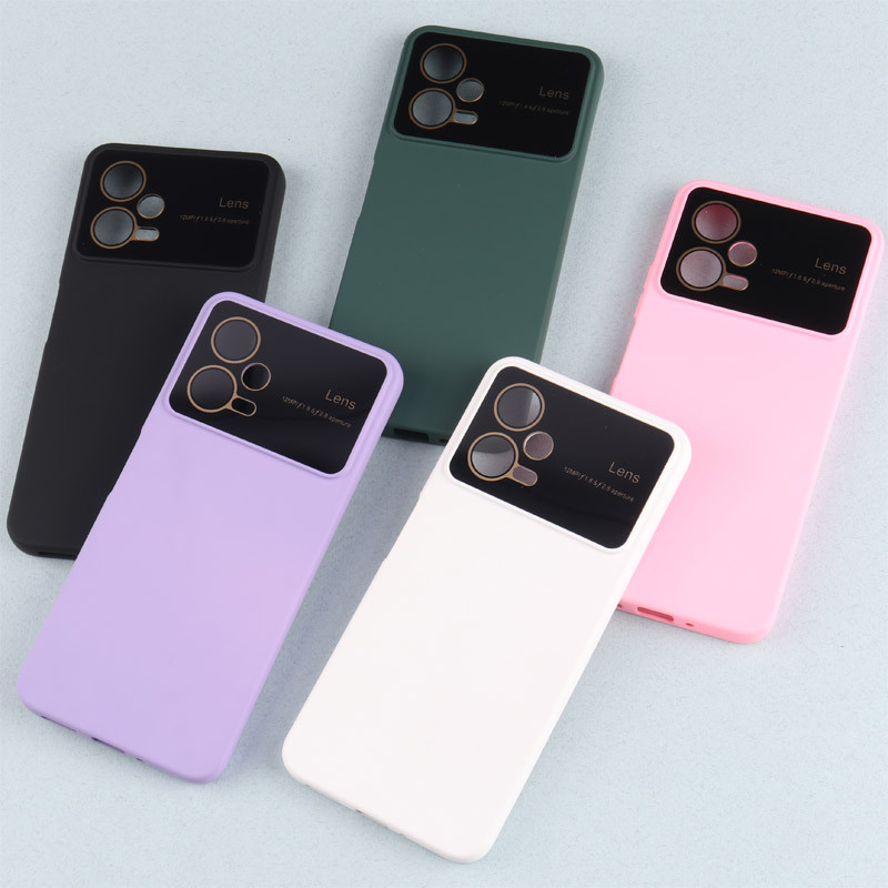 قاب سیلیکونی Lens Aperture محافظ لنزدار Xiaomi Poco X5