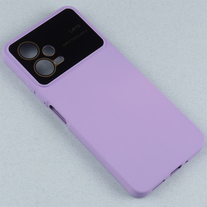 قاب سیلیکونی Lens Aperture محافظ لنزدار Xiaomi Poco X5