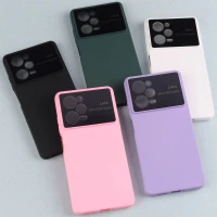 قاب سیلیکونی Lens Aperture محافظ لنزدار Xiaomi Poco X5 Pro